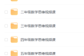 艾麥思網(wǎng)校 小學(xué)數(shù)學(xué)思維視頻課 各年級(jí)全套(300講)