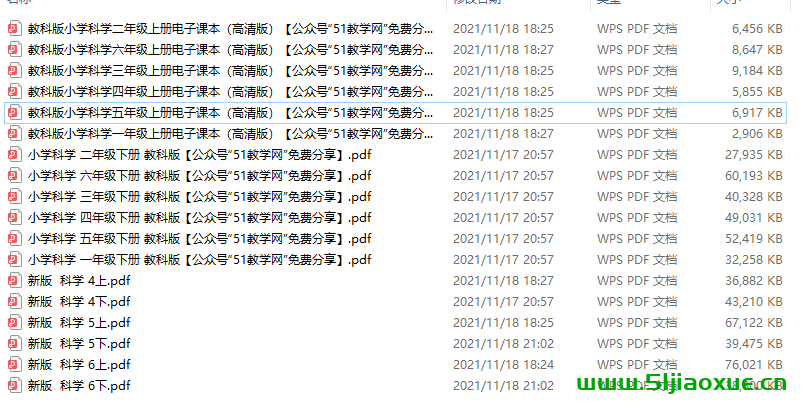 教科版小學(xué)科學(xué)一二三四五六年級科學(xué)上下冊電子課本教材(義務(wù)教育教科書)  第2張