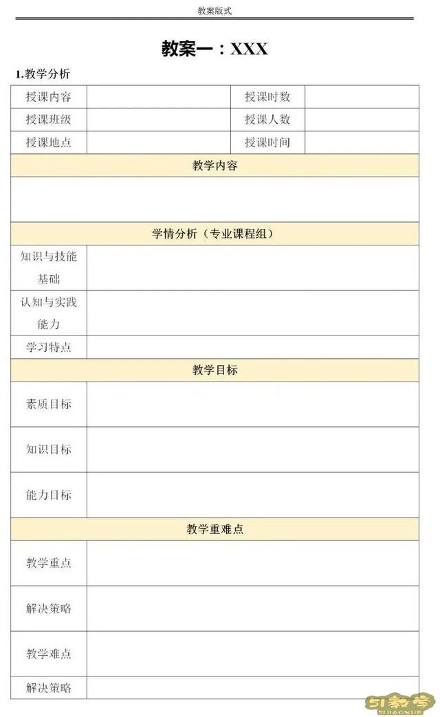 教學(xué)比賽教案與教學(xué)設(shè)計(jì)的區(qū)別 (內(nèi)附模板) 第4張 教學(xué)比賽教案與教學(xué)設(shè)計(jì)的區(qū)別 (內(nèi)附模板) 第4張