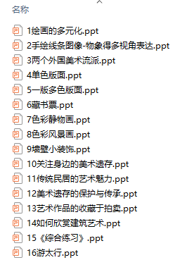 人美版初中美術(shù)八年級下冊全冊課件  第1張