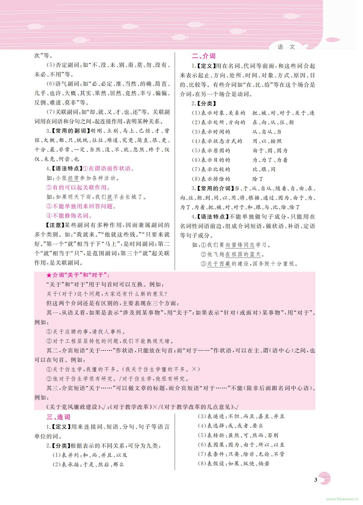 人教版語文初高中銜接手冊 第3張 人教版語文初高中銜接手冊 第3張