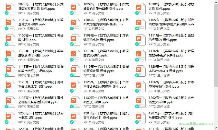 人教版(B版)高一數(shù)學必修第二冊全冊課件+課時作業(yè)【2套合集】  第2張