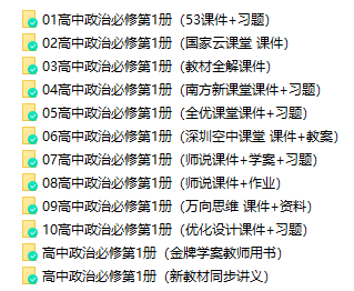 人教版部編版高一思想政治必修1 中國特色社會主義 全冊課件+教案+學案+習題  第1張