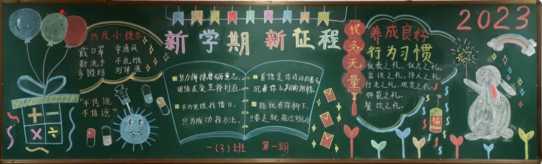 2023開學黑板報設計圖案大全花邊邊框 第1張 2023開學黑板報設計圖案大全花邊邊框 第1張