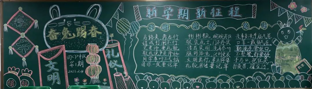 2023開學黑板報設計圖案大全花邊邊框 第18張 2023開學黑板報設計圖案大全花邊邊框 第18張