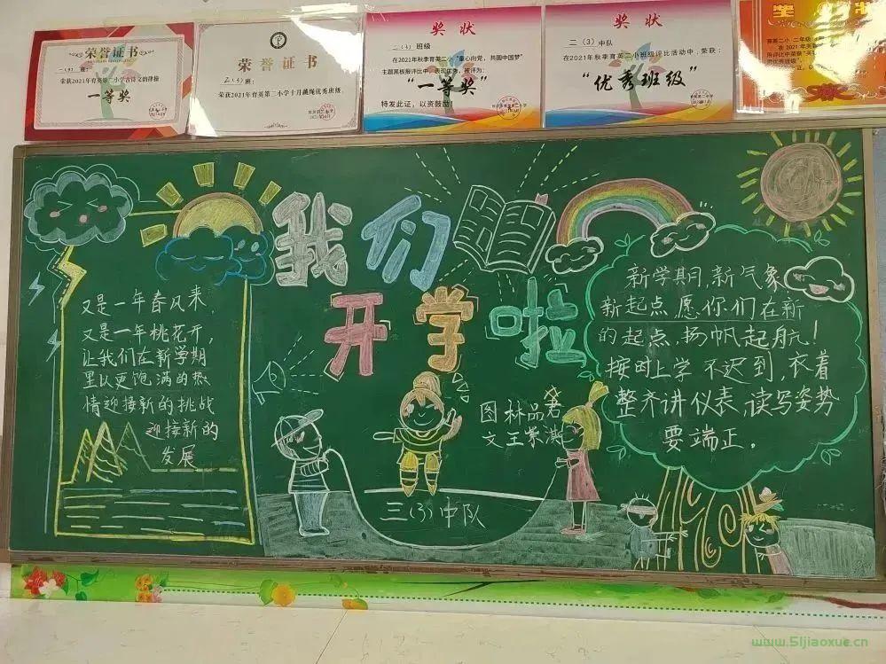 2023開學黑板報設計圖案大全花邊邊框 第39張 2023開學黑板報設計圖案大全花邊邊框 第39張