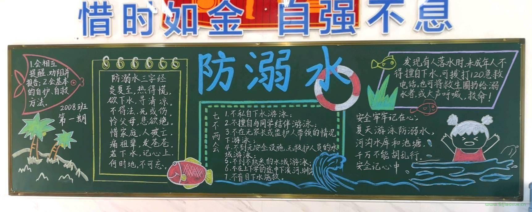 防溺水安全教育黑板報 精選版 圖片免費下載  第19張