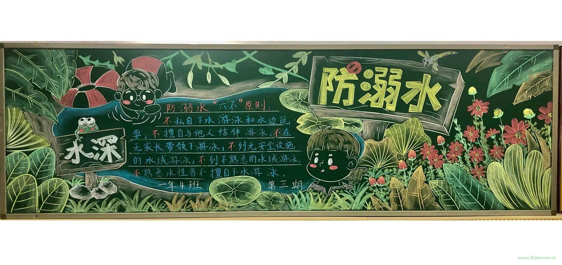 防溺水安全教育黑板報 精選版 圖片免費下載  第21張