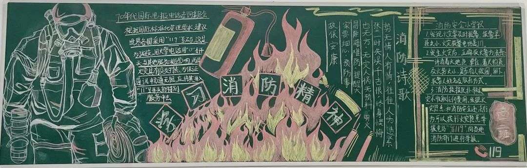 消防安全教育黑板報(bào)大全模板 免費(fèi)下載  第1張
