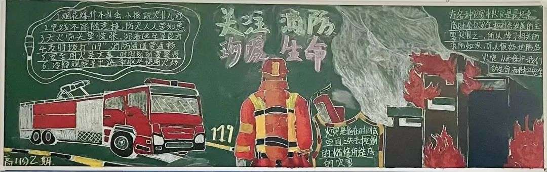 消防安全教育黑板報(bào)大全模板 免費(fèi)下載  第3張