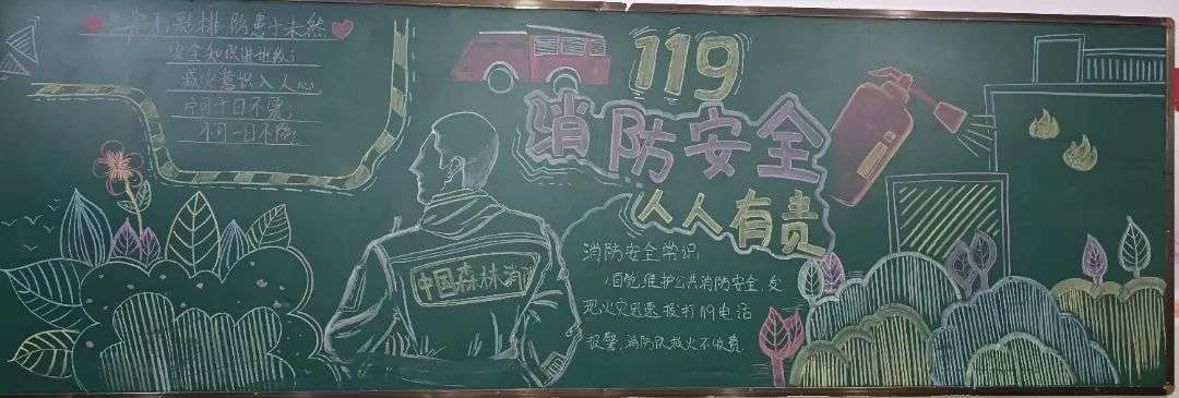 消防安全教育黑板報(bào)大全模板 免費(fèi)下載  第25張