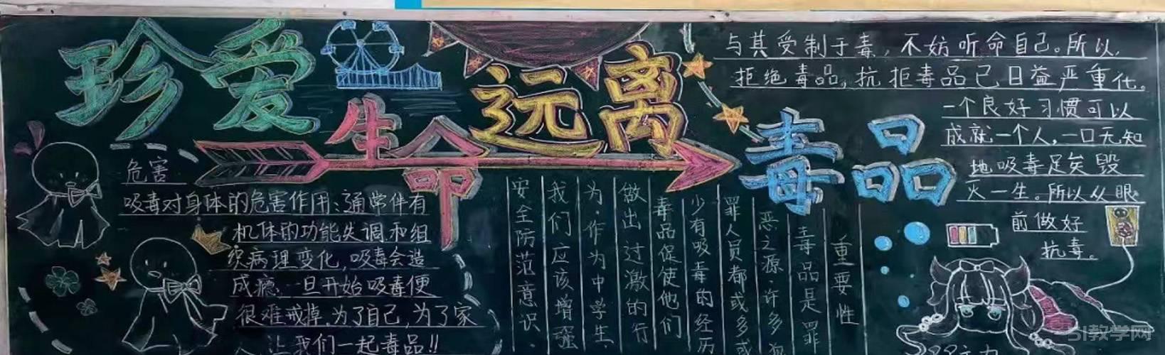 禁毒黑板報(bào) 拒絕遠(yuǎn)離毒品黑板報(bào)1  第12張