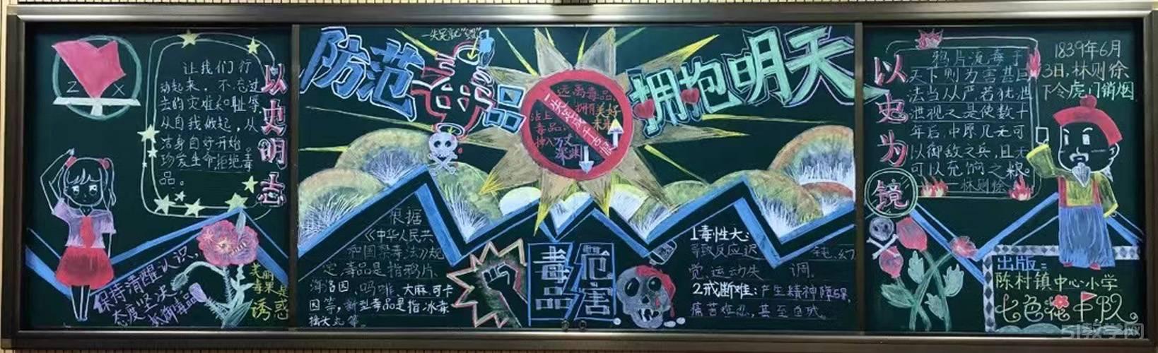 禁毒黑板報(bào) 拒絕遠(yuǎn)離毒品黑板報(bào)1  第18張