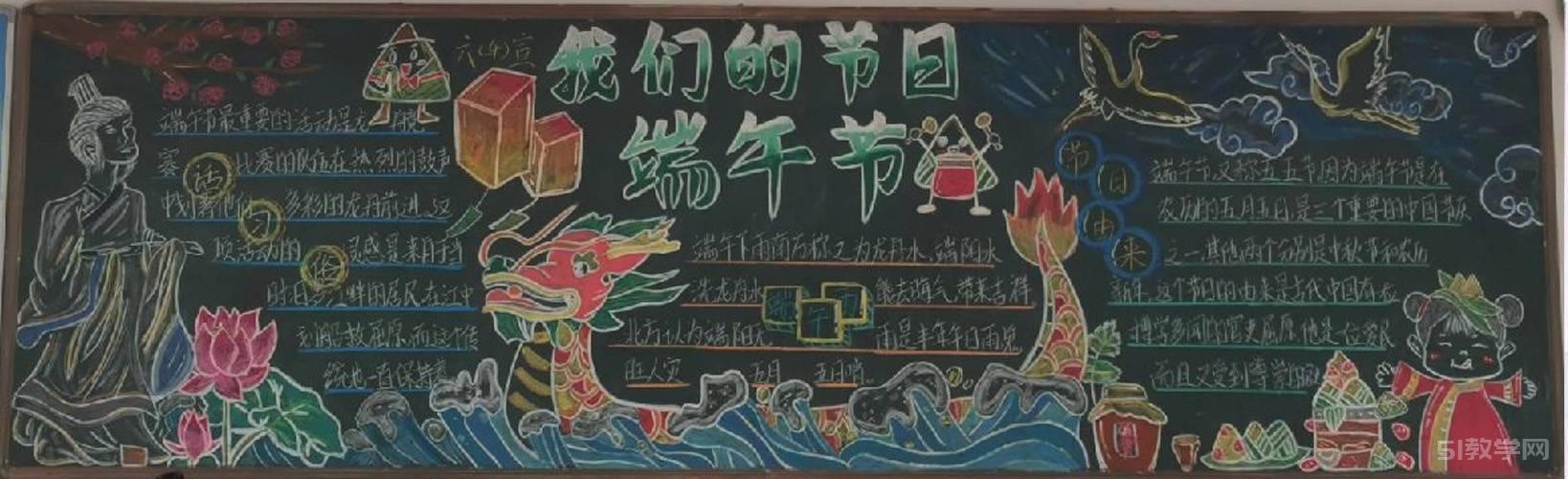端午節(jié)黑板報 端午安康黑板報1  第7張