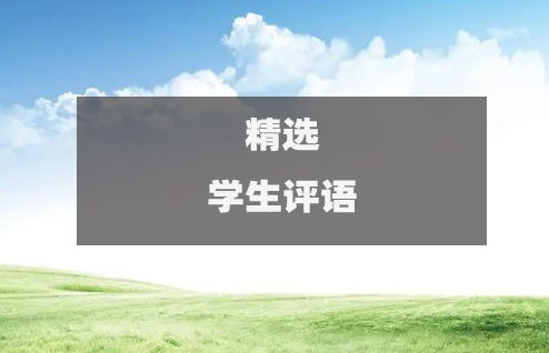 學生評語（按成績和表現(xiàn)結合的評語）