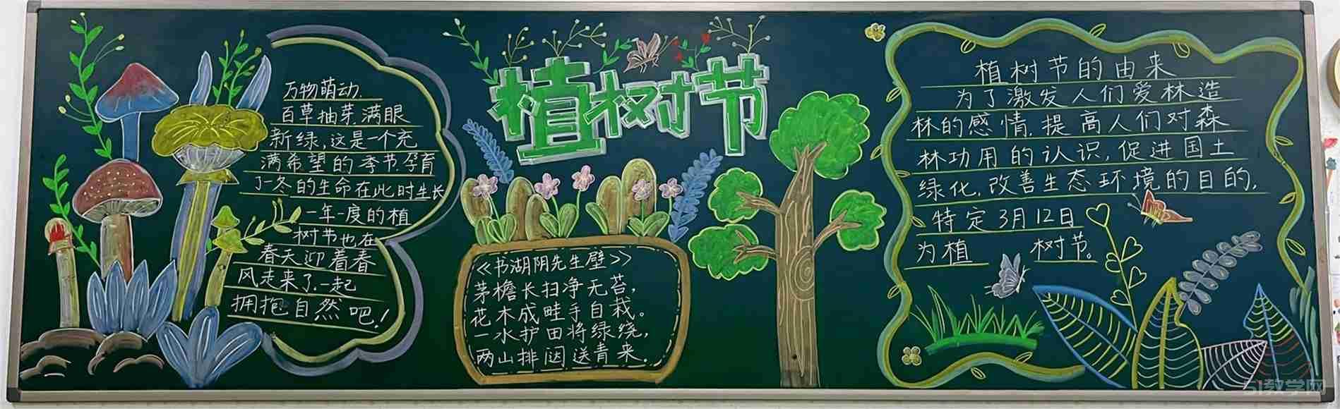 植樹節(jié)黑板報素材模板2 第8張 植樹節(jié)黑板報素材模板2 第8張