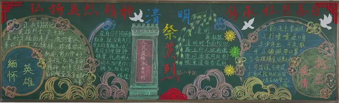 清明節(jié)黑板報(bào)大全2 第3張 清明節(jié)黑板報(bào)大全2 第3張
