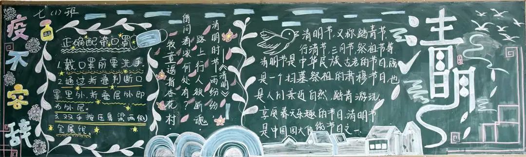 清明節(jié)黑板報(bào)大全2 第13張 清明節(jié)黑板報(bào)大全2 第13張