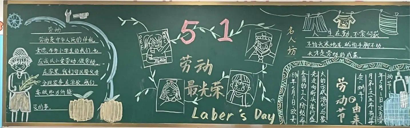 五一勞動節(jié)黑板報模板大全1 第10張 五一勞動節(jié)黑板報模板大全1 第10張