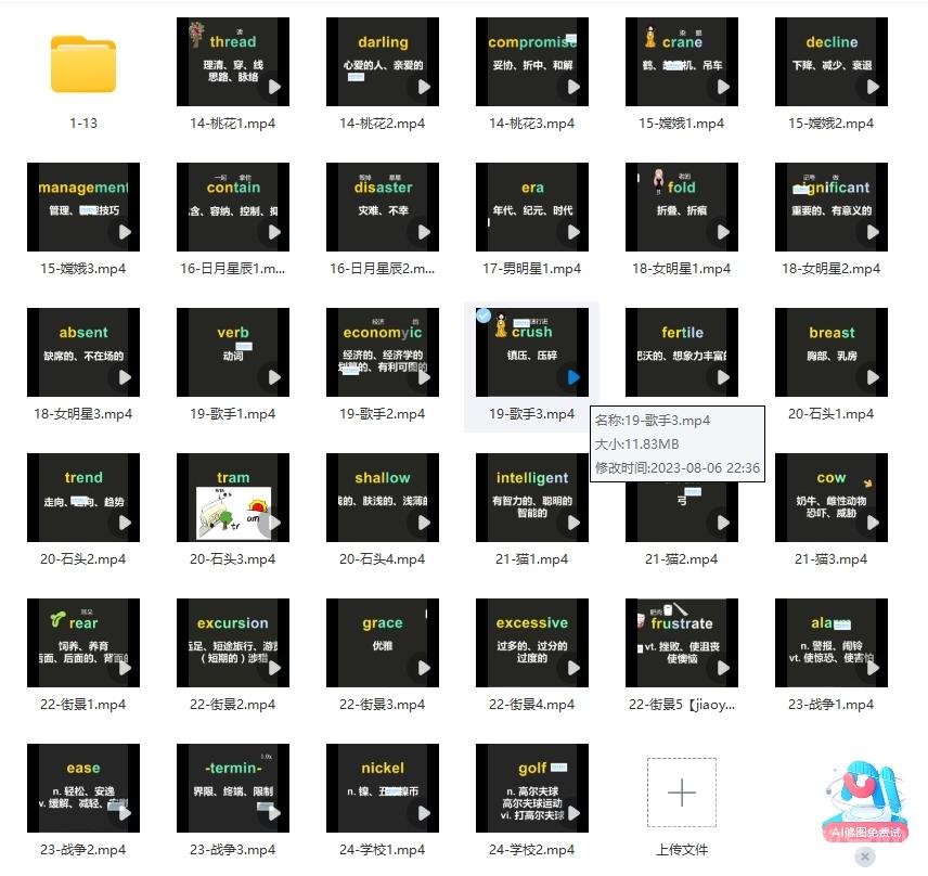 抖音西西單詞4300 考研四級(jí)六級(jí)英語單詞快速記憶  第2張