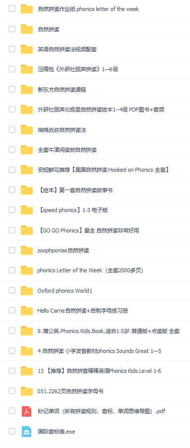 自然拼讀資源合集 主流自然拼讀教材繪本資源下載 第1張 自然拼讀資源合集 主流自然拼讀教材繪本資源下載 第1張