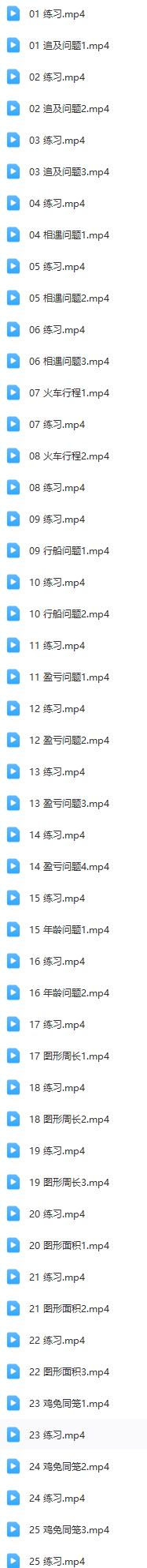 少年得到 小學數(shù)學進階練習知識點歸納必備公式梳理重點課程視頻資源leve3-4  第2張