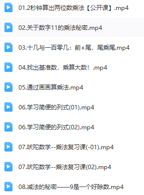 神奇的吠陀數(shù)學(xué)[完結(jié)]視頻課程資源下載 網(wǎng)盤資源  第1張