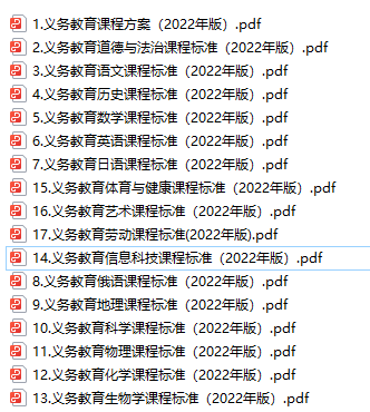 全學(xué)科義務(wù)教育課程標(biāo)準(zhǔn)方案（2022版）PDF電子版 直接下載！  第2張