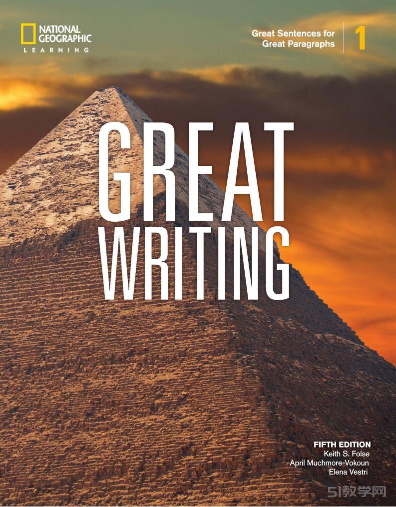 great writing第五版PDF教材電子版書 （學(xué)生書+答案+F級音頻+教師資源包）百度網(wǎng)盤下載  第1張