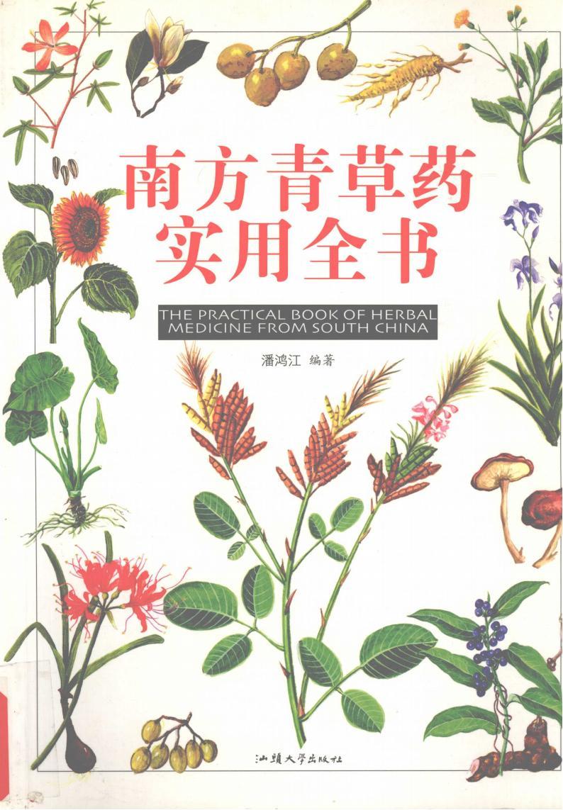南方青草藥實用全書 pdf下載電子版 電子書資源下載 潘鴻江  第1張