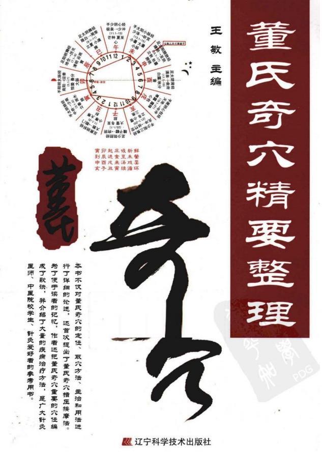 董氏奇穴精要整理 (王敏主編) pdf下載電子書百度網(wǎng)盤資源下載  第1張