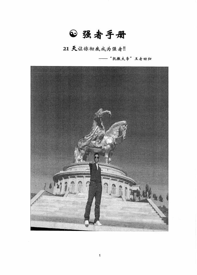 《強(qiáng)者手冊》內(nèi)部珍藏 pdf電子書電子版百度網(wǎng)盤資源下載  第1張