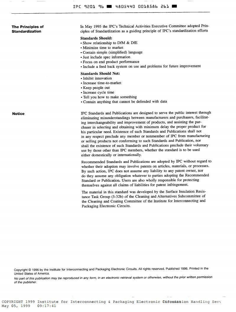 IPC-9201 英文版 pdf下載 電子書電子版高清網(wǎng)盤資源下載  第2張