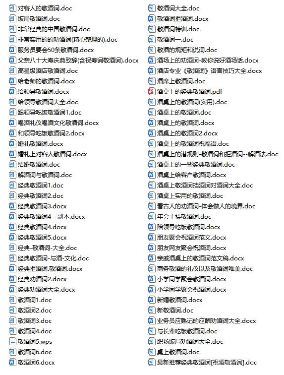 《經(jīng)常應(yīng)酬必備勸酒喝酒順口溜文案素材合集版》 pdf下載 電子書(shū)電子版高清網(wǎng)盤(pán)資源下載  第2張